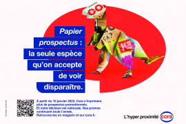 🦖📃 Le Papier Prospectus Cora France : la seule espèce qu’on accepte de voir disparaître !