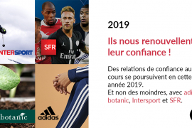 adidas, Botanic, Intersport et SFR renouvellent les budgets accordés à La Haute Société pour l’année 2019 !