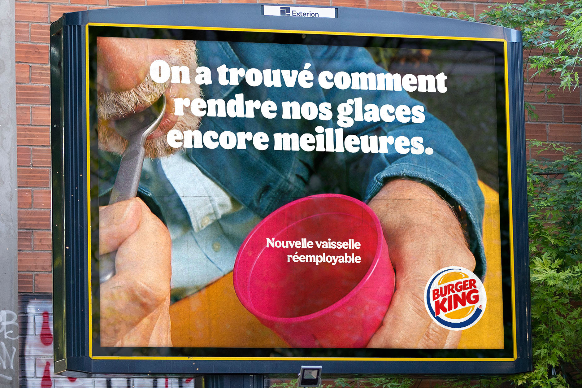 Campagne Affichage & Digitale BURGER KING DEVIENT ENCORE MEILLEUR AVEC