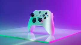Une manette Xbox qui symbolise l’égalité hommes / femmes Une manette Xbox qui symbolise l’égalité hommes / femmes