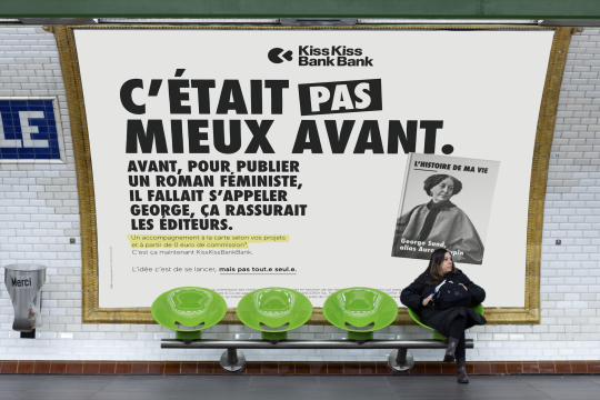 KISSKISSBANKBANK LANCE SA NOUVELLE CAMPAGNE AVEC RAYMONDE