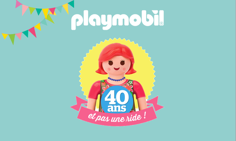 40 Ans Et Pas Une Ride Bon Anniversaire Mademoiselle Playmobil Playmobil Agence Wellcom