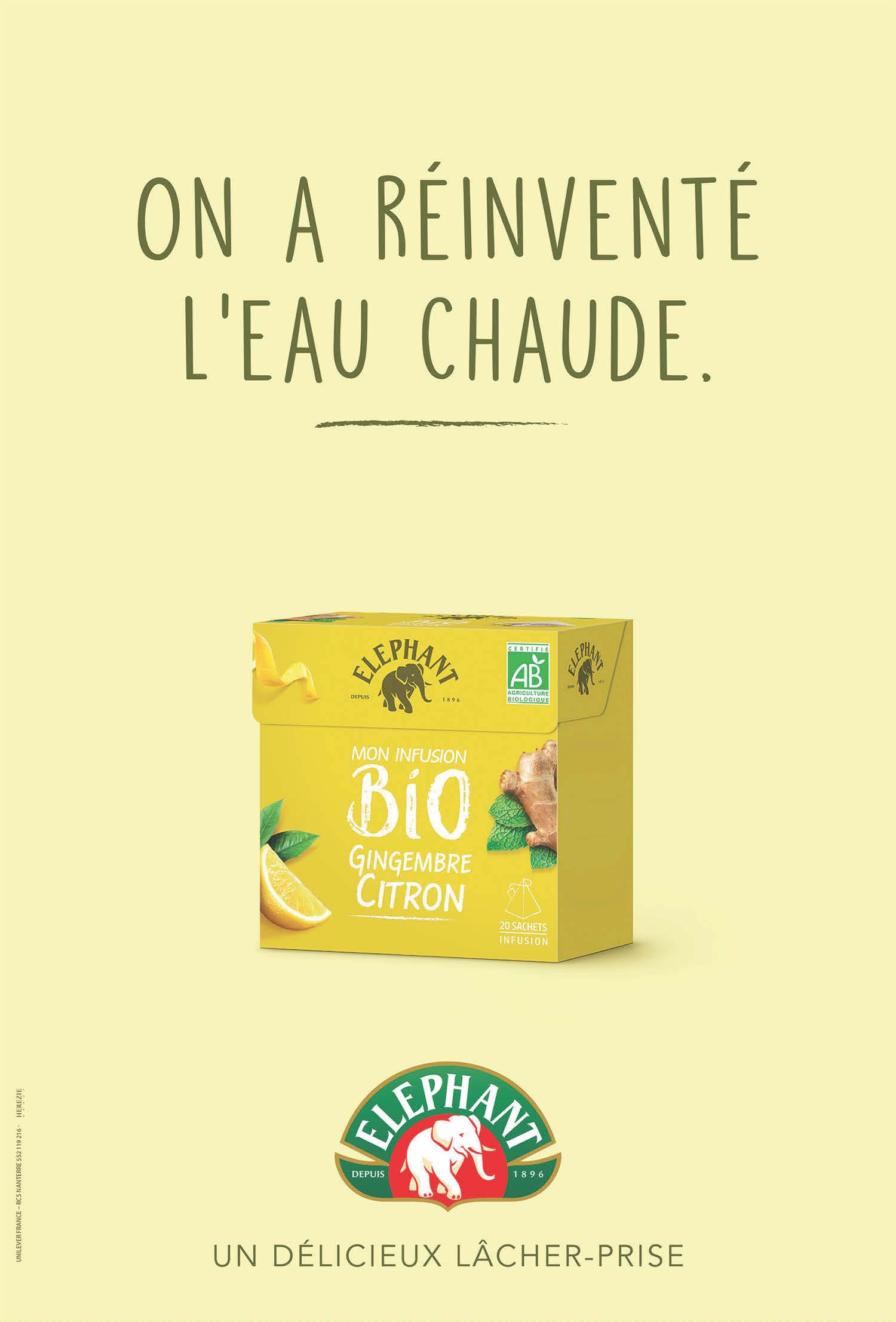 Campagne Daffichage Un Délicieux Lâcher Prise Avec Elephant