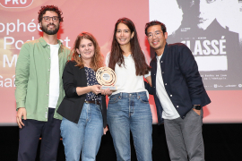 Classé F remporte le Trophée du Podcast de Marque au Paris Podcast Festival pro 2022