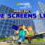 Blue Screens Land sur Minecraft / gaming, digital, event
