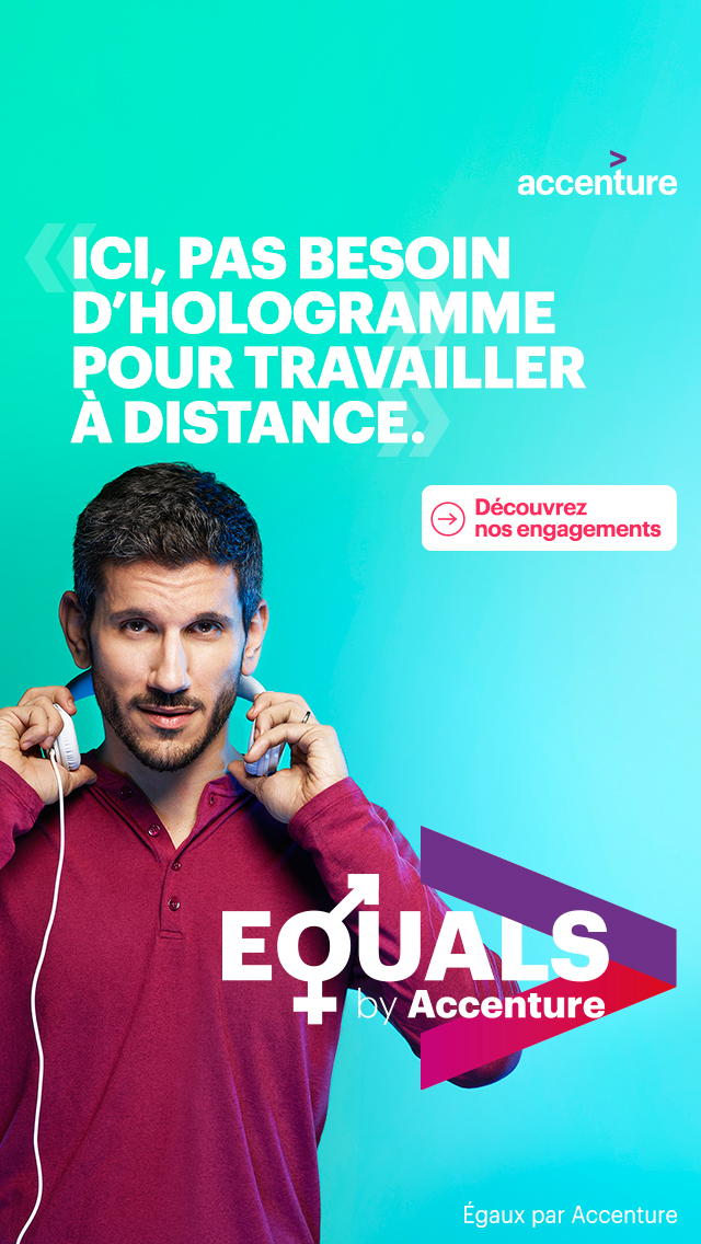  Campagne  de sensibilisation interne  Equals Accenture 