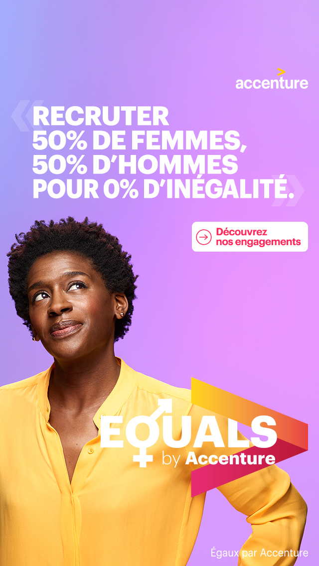  Campagne  de sensibilisation interne  Equals Accenture 