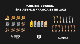 Publicis Conseil, 1ère agence française aux Cannes Lions, aux D&AD et aux Eurobest Publicis Conseil, 1ère agence française aux Cannes Lions, aux D&AD et aux Eurobest