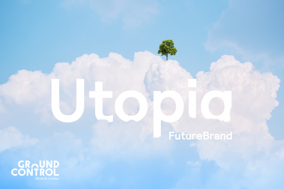 Découvrez Utopia, le podcast qui nous réconcilie avec nos contradictions, par FutureBrand Paris.