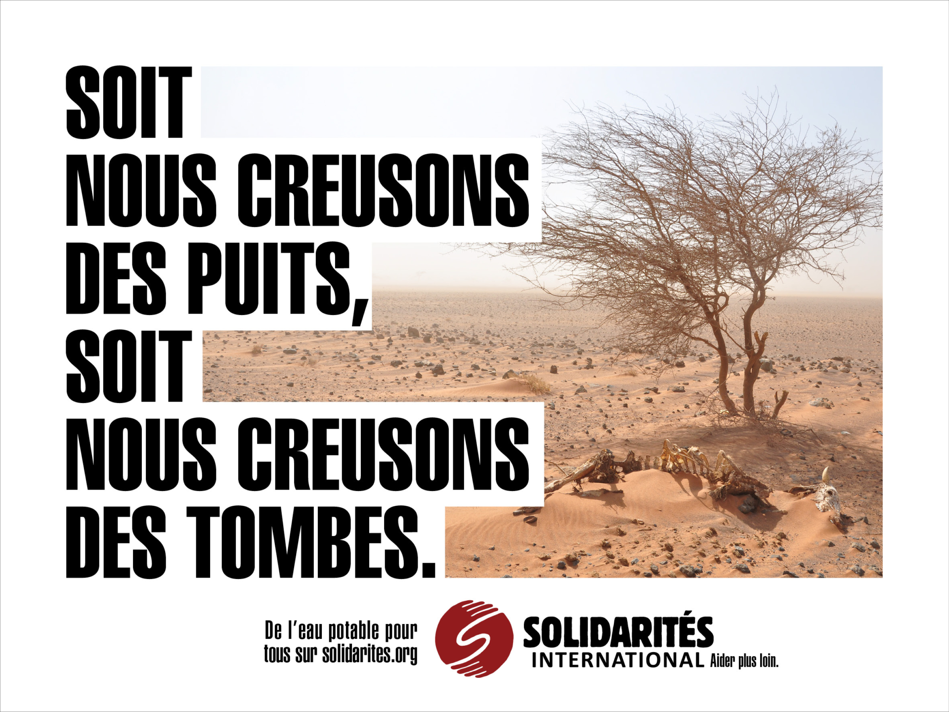 Campagne Print – Solidarité International – Agence Les Présidents