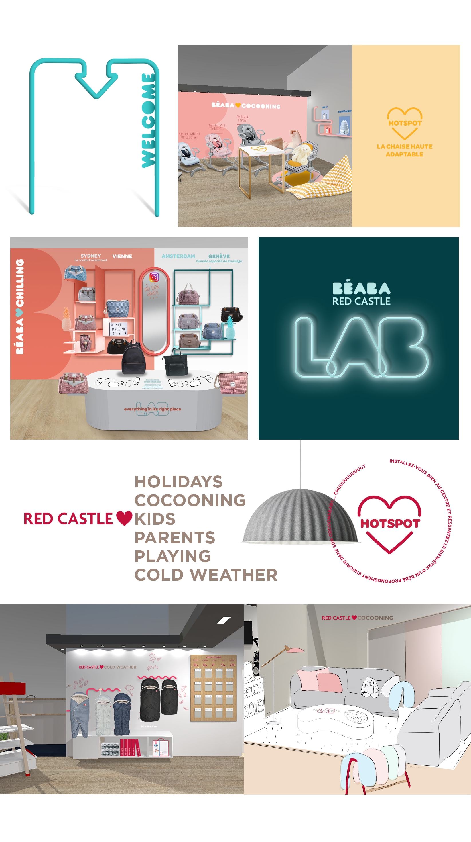 Design De Stand Beaba Red Caslte Agence Insign